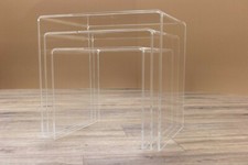 Acrylic Nest of 3 Tables - 6mm