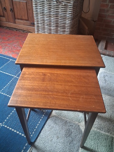 Vintage nest tables - 2,
