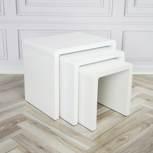 Nest tables set white - nest, of