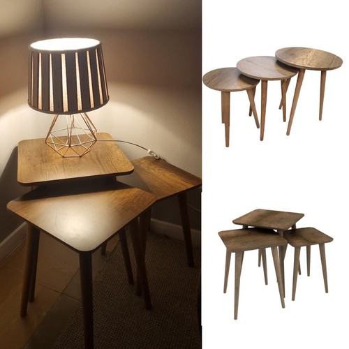 Set coffee tables wooden - set,