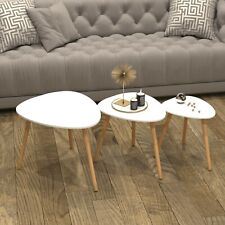 Scandinavian Nest of 3 Tables