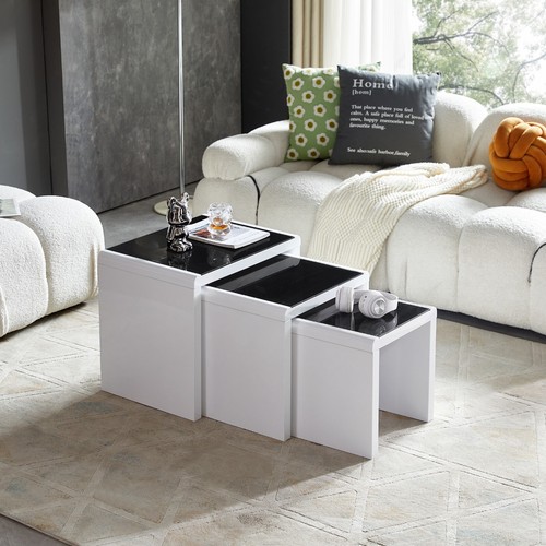 Nest tables black galaxy - black,