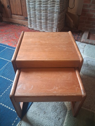 Vintage nest tables - of, 2
